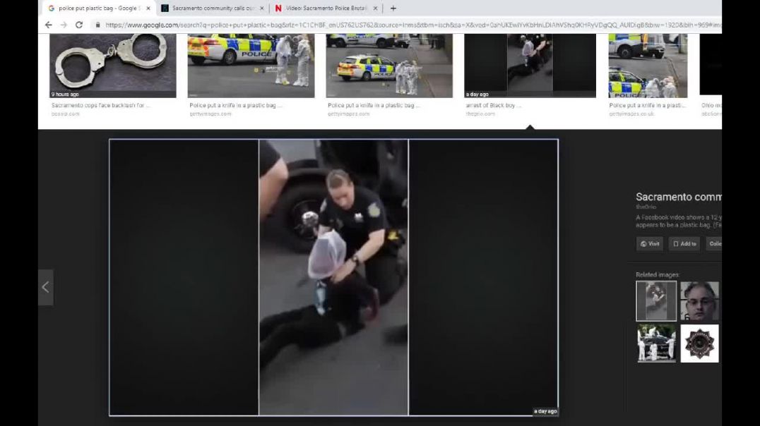 KKKops Put Plastic Bag Over Black Child's Head