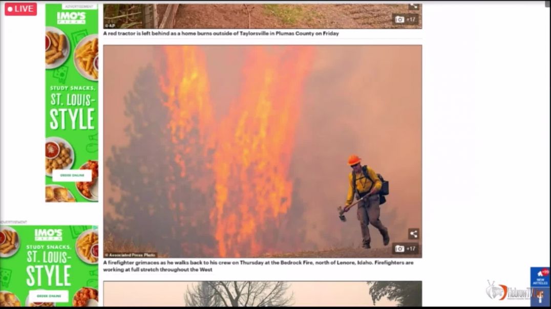 Haiti Earthquake Casualties So Far At 227, Firemen Quit Defeated By Dixie Wild Fires