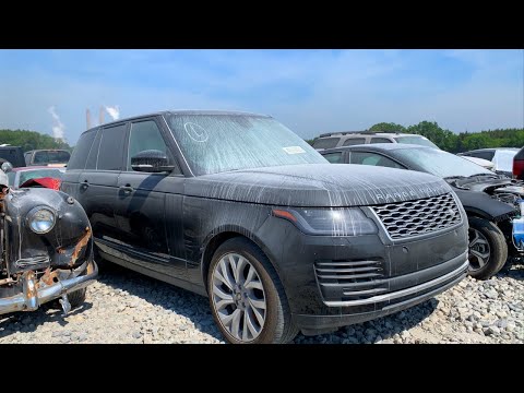 THIS RANGE ROVER HSE I FOUND AT COPART ONLY NEEDS A DRIVERS DOOR! *THAT'S IT THAT'S ALL!*