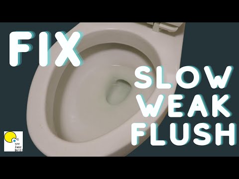 FIX a Weak Flushing TOILET