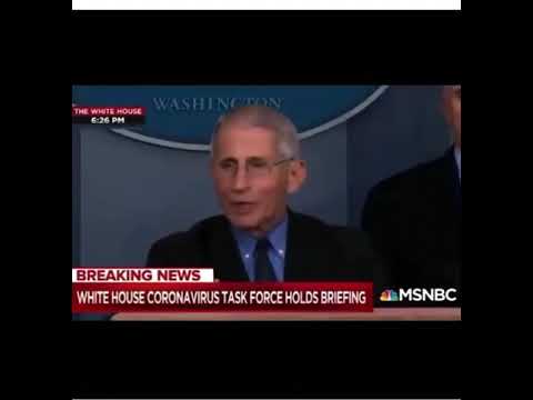 Wait a minute ?he said what????FAUCI JUSTT ADMITTEDD THE TRUTH!!!!