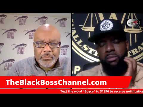 Dr Boyce speaks with the Wall Street Trapper:  Black Men are taking over investing