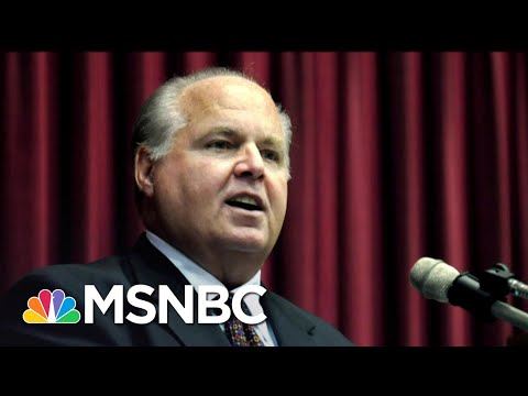 Rush Limbaugh, Conservative Radio Host, Dies At Age 70v #RotInPurePiss