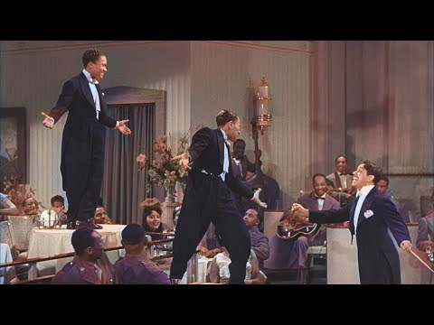 Stormy Weather in color - The Nicholas Brothers and Cab Calloway | Colorized with DeOldify