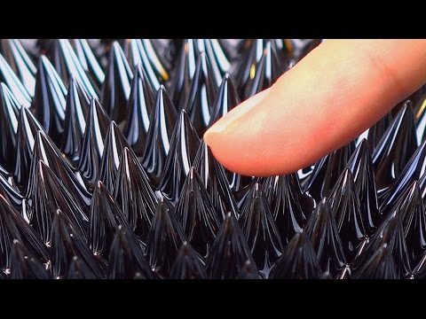 Monster magnet meets magnetic fluid...