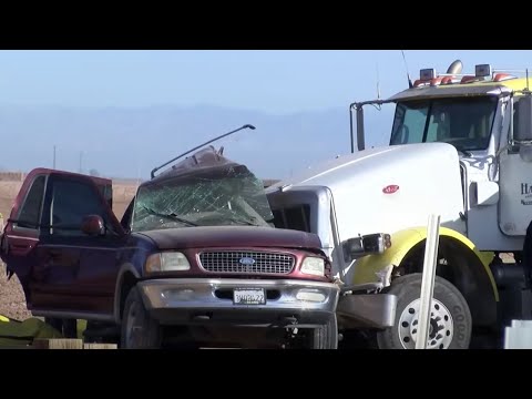LIVE: California Highway Patrol conference on vehicle coalition that killed at least 13 people