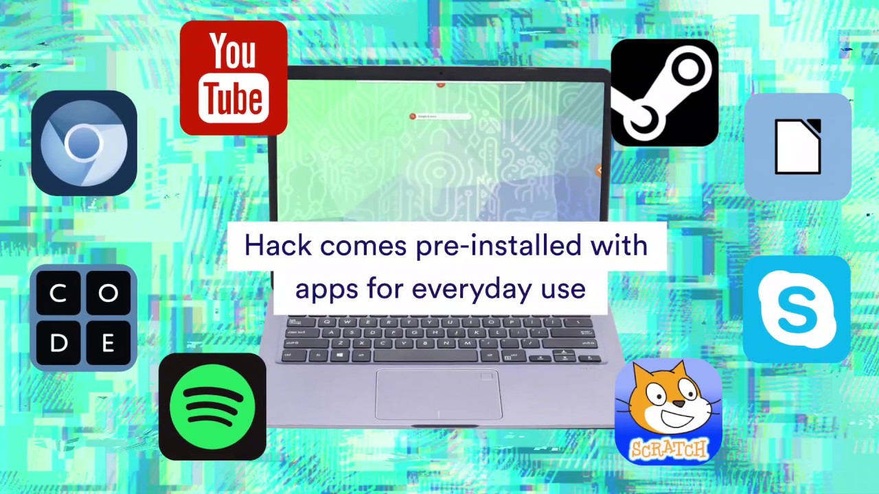 Laptop that teaches kids to Code