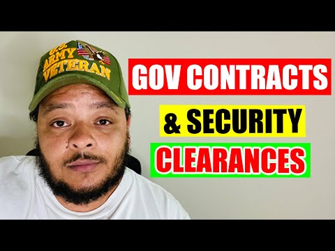 Government I.T. Contracts, Security Clearances & More