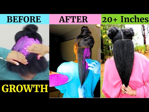This Indian Hair Growth Mask Works! - FAST 4C Natural Hair Growth