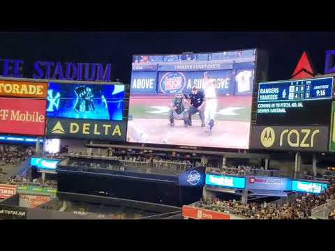 @Yankee Stadium: Texas Rangers Vs NY Yankees 09/22/21