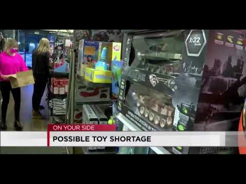 Toy Shortage Will Leave Shelves Empty At Retail Stores