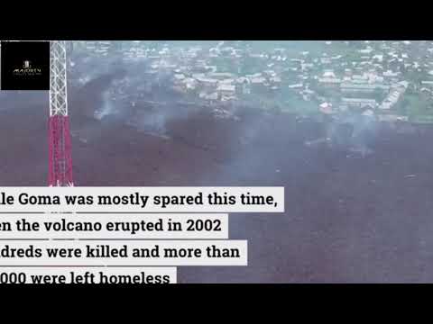 Aftermath Of Volcano Eruption In the Congo Leaves Many Homeless