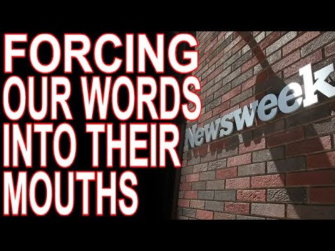 Newsweek Forced To Say "Descendants of American Slaves," And Bootlicks Failing At Damage C