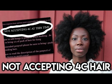 NO 4C HAIR ALLOWED #ChiomaChats