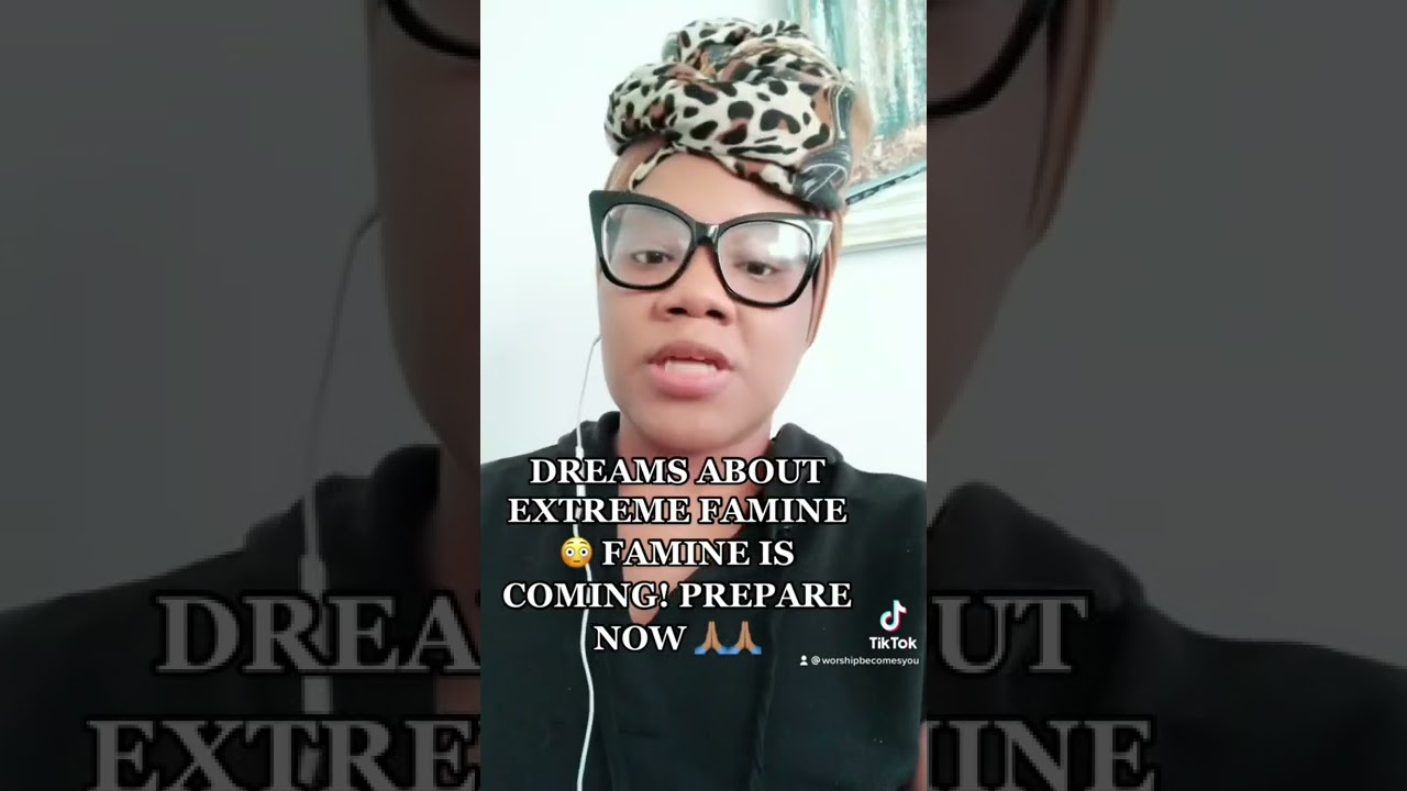 ⁣FAMINE IS COMING! | STOCK UP NOW #foodshortages #dreams #vision #prophecy #God #Jesus #endtimes