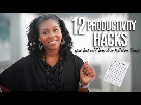 12 Productivity Hacks and Tips (you haven't heard a million times) | Productivity and Money