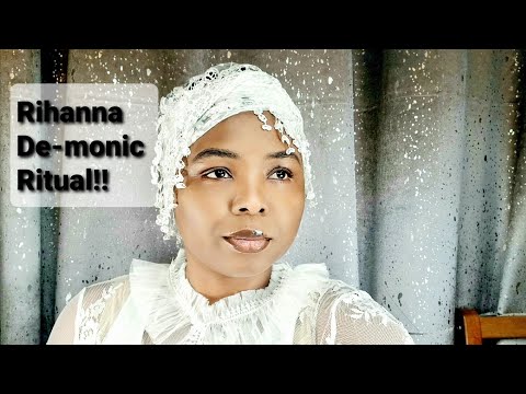 RIHANNA D-M0NIC RITUAL IN AFRICA. WHO EXACTLY IS RIHANNA!! #RIRI #FENTY #MUSIC #AFRICA #MAKEUP *W/S
