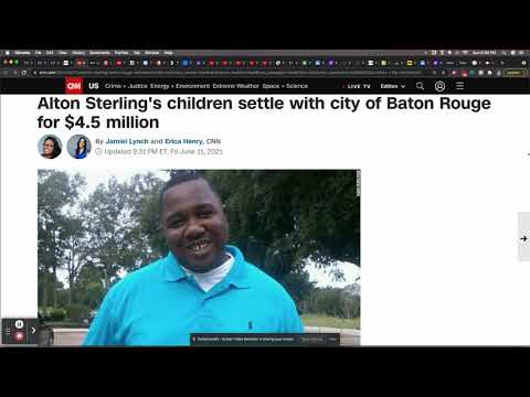 Alton Sterling's Children Settle With The City of Baton Rouge For $4.5M