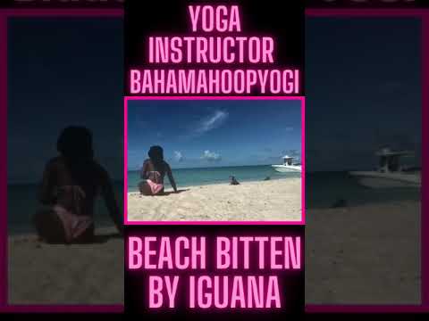Yoga Instructor "Bahana Hoopy Yogi"  Bitten by Iguana