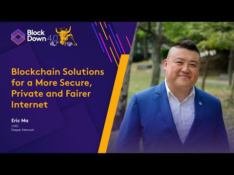 Blockchain Solutions for a more Secure, Private and Fairer Internet on BlockDown 4.0 Day 1
