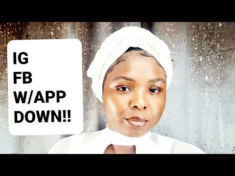 FACEBOOK, WHATSAPP AND  INSTAGRAM ARE ALL DOWN AT ONCE... THIS IS THE REASON WHY!! *WATCH/SHARE*