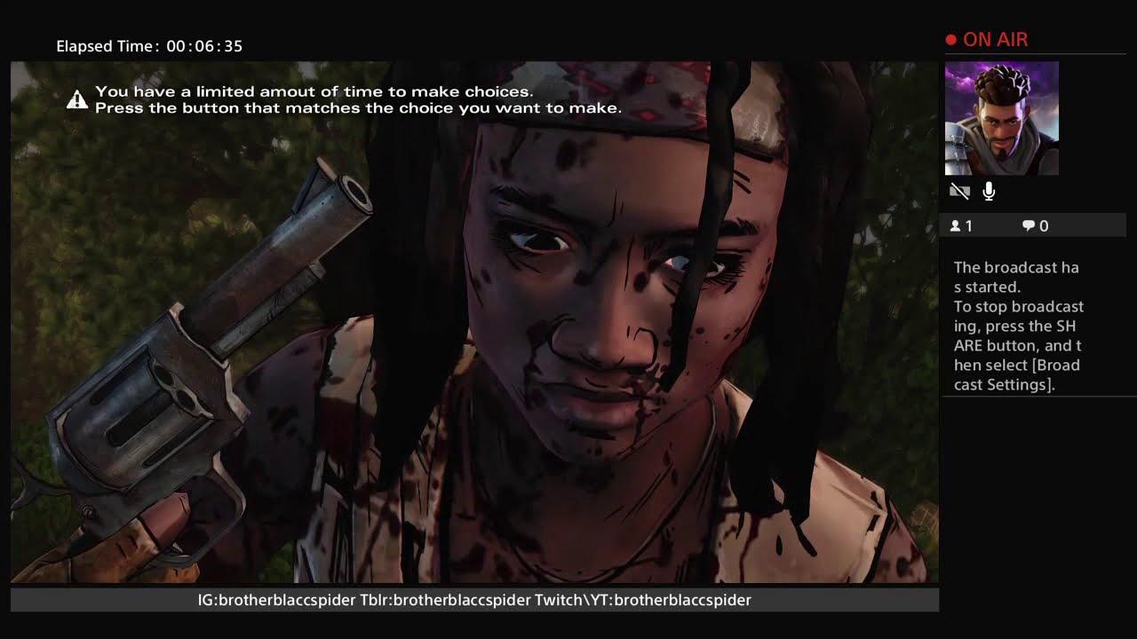 What Im playing now...Walking Dead Michonne